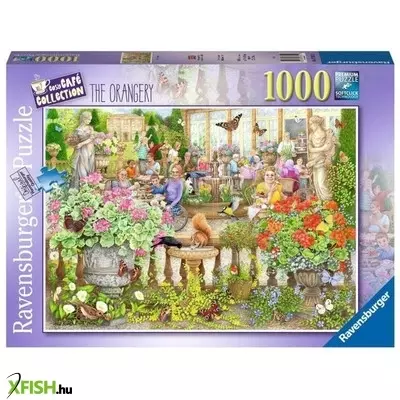 Ravensburger puzzle 1000 db - titkos kert