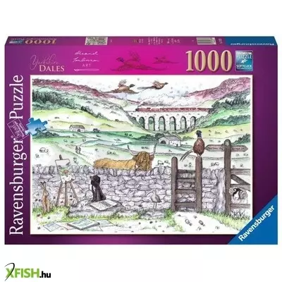 Ravensburger puzzle 1000 db - yorkshire