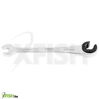 Neotools racsnis csillag-villáskulcs, félig nyitott, 14mm