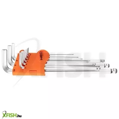 Neotools imbuszkulcs készlet 1.5-10mm, 9db
