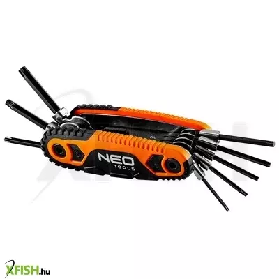 Neotools torxkulcs készlet, összecsukható, t9-t40 8db