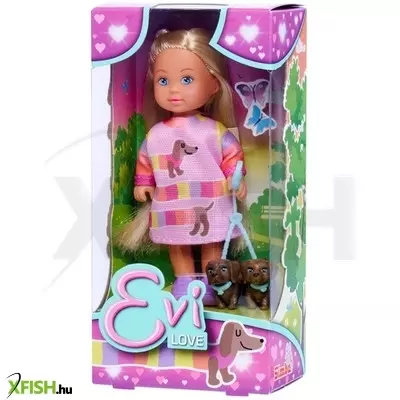 évi love evi baba kutyával