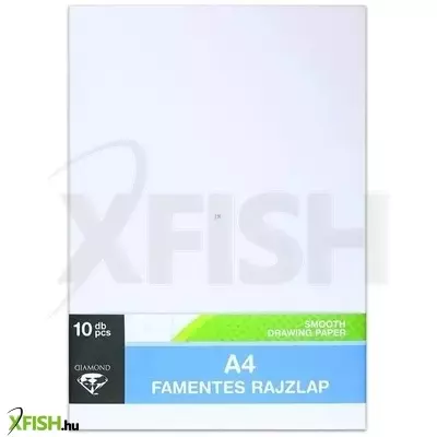 Famentes rajzlap - A4, 10 db