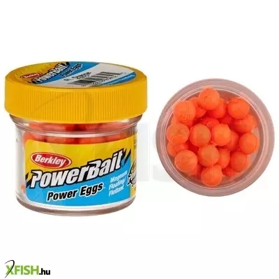 Berkley PowerBait Power Eggs Floating Magnum Pisztráng csali Fluorescent Orange Small Jar Original Scent