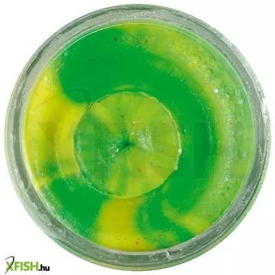Berkley PowerBait Glitter Trout Bait Pisztráng csali paszta 1 3/4 oz Fluorescent Green/Yellow with Glitter Jar