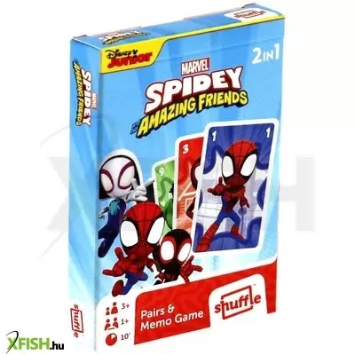 Disney spidey és barátai fekete péter és memória kártya