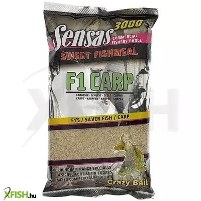 Sensas 3000 Sweet Fishmeal Uk Pontyozó Etetőanyag 1 Kg F1 Carp