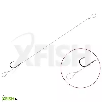 delphin feeder kötött horog flr loop 0,22 mm 12 cm #6 / 6db