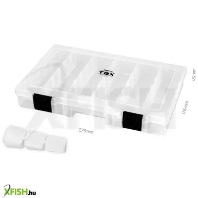 delphin tbx one szerelékes doboz 273-6p clip 273x176x45 mm