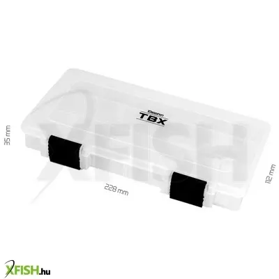 delphin tbx one szerelékes doboz 228-3p clip 228x112x35 mm