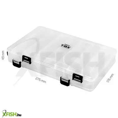 delphin tbx duo műcsalis doboz 276-16p clip 276x176x49 mm