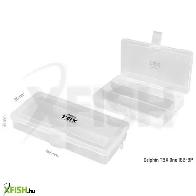 delphin tbx one szerelékes doboz 162-3p 162x86x35 mm