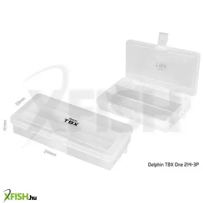 delphin tbx one szerelékes doboz 214-3p 214x113x41 mm