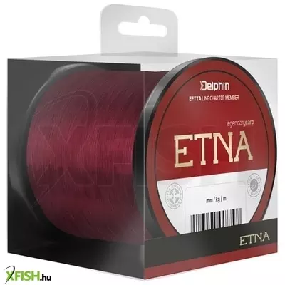 delphin etna monofil zsinór 0,286mm 14lbs 300m / bordó