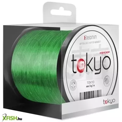 Delphin Tokyo Pergető Monofil Zsinór 0,309mm 16lbs 300m / Fluo Zöld