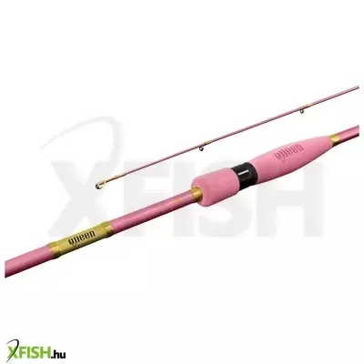 Delphin Queen Rózsaszín Pergető Horgászbot Ultra Light 210cm 2-10g 2Részes