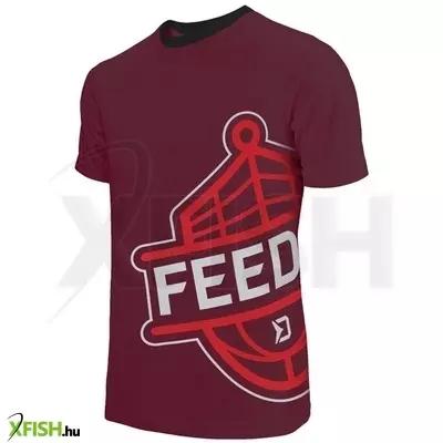 Delphin Feeder Mintás Horgász Póló XL