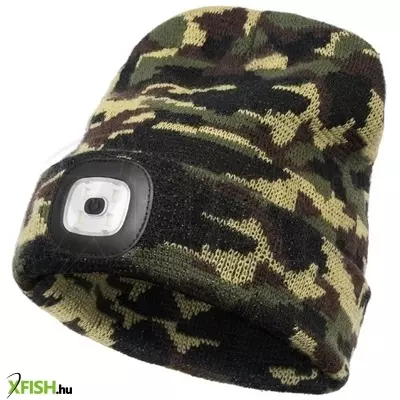 Delphin Camouled Kötött Télisapka