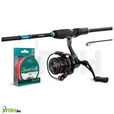 Delphin Zanderspin Pergető Szett 210 cm 3-21 g + 3T + 0,16 mm