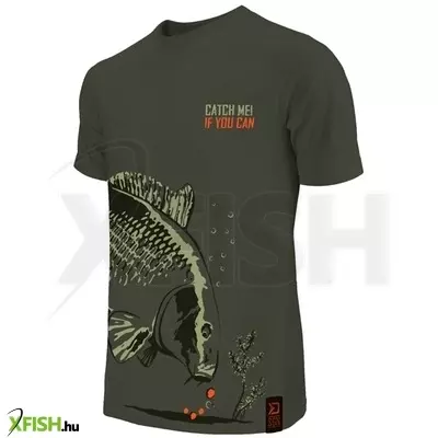 Delphin Catch Me Carp Nx Horgász Póló M
