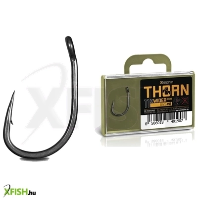 Delphin Thorn Wider Pontyozó Horog 2-es 11db/csomag