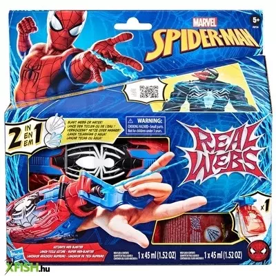 Hasbro pókember valódi hálóvető