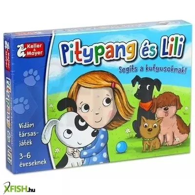 Pitypang és Lili - Segíts a kutyusoknak! kártyajáték
