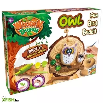 paulinda fa gyurma - bagoly