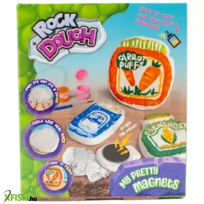 paulinda kő gyurma - hűtőmágnes készítő