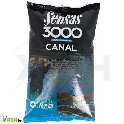 Sensas 3000 Canal Noire Fine Apró Halas Etetőanyag 1000g