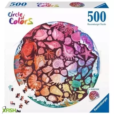 Ravensburger puzzle 500 db kör - kagylók