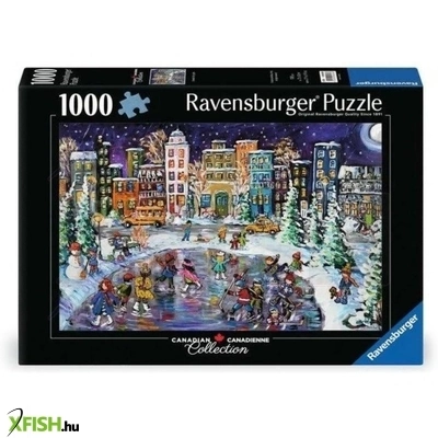 Ravensburger puzzle 1000 db - kanadai fények