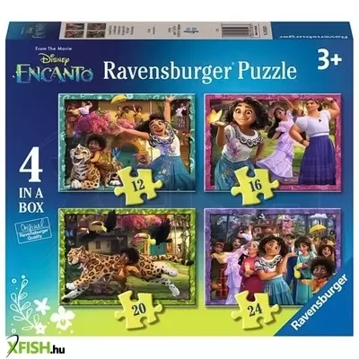 Ravensburger puzzle 4in1 - encanto