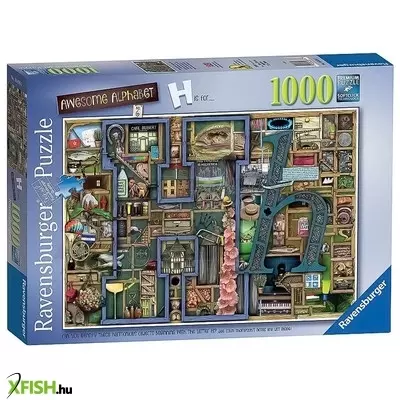 Ravensburger puzzle 1000 db - csodálatos abc H