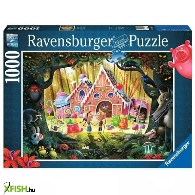 Ravensburger puzzle 1000 db - hansel and gretel