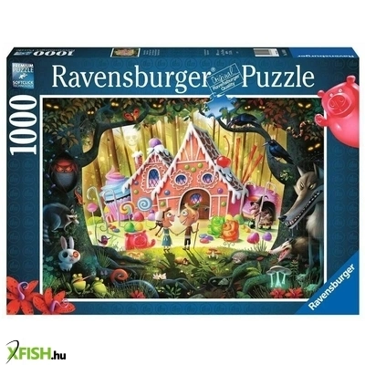 Ravensburger puzzle 1000 db - hansel and gretel