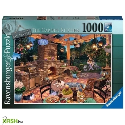 Ravensburger puzzle 1000 db - my haven no10