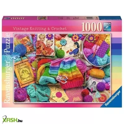 Ravensburger puzzle 1000 db - kötögetés