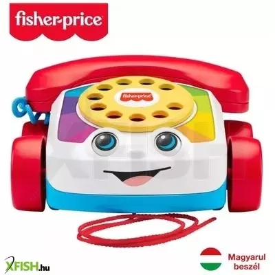 Fisher-Price: Készségfejlesztő klasszikus tárcsás telefon