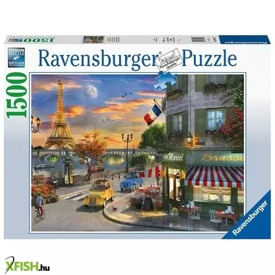 Ravensburger puzzle 1500 db - romantikus párizs