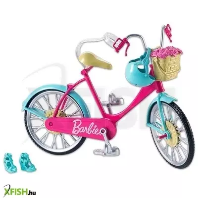 Barbie: klasszikus bicikli - rózsaszín