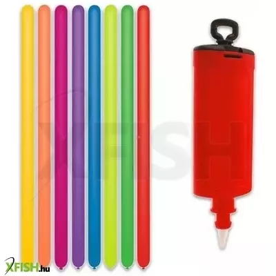 Modellező lufi 10 darabos, pumpával