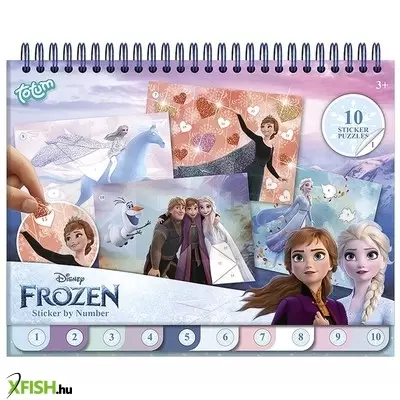 Totum matricázz számok szerint jégvarázs