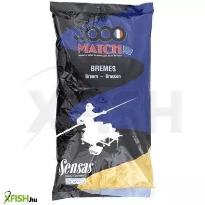 Sensas 3000 Match Bremes Etetőanyag Keszegezéshez - 1 Kg