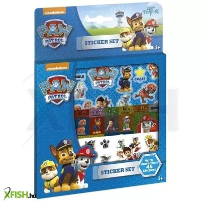 Totum mancs őrjárat matrica készlet