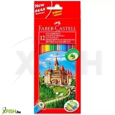 Faber-Castell: 12 darabos színes ceruza