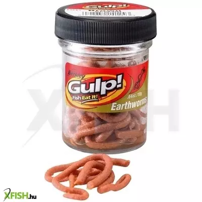 Gulp! Earthworm Földigiliszta utánzat 4in | 10cm Brown Jar 1.10