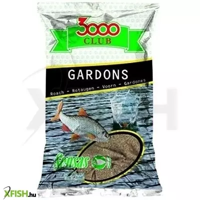Sensas 3000 Club Gardons Horgász Etetőanyag 1Kg