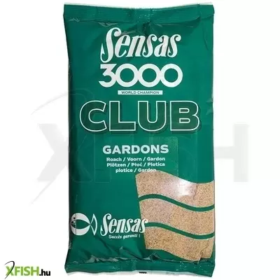 Sensas 3000 Club Gardons Bodorkás Etetőanyag 2500g