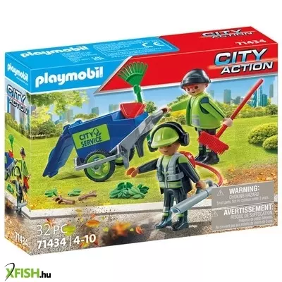 Playmobil várostakarító csapat